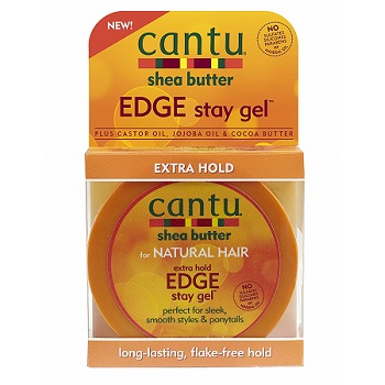 Cantu Shea Butter Edge Stay Gel 2.25 oz - Extra Hold